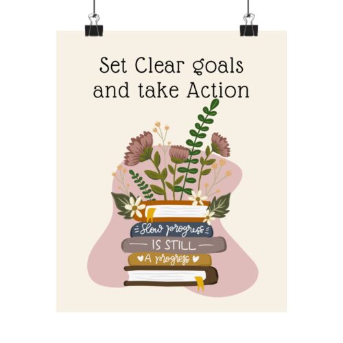 Motivational Poster for Goals