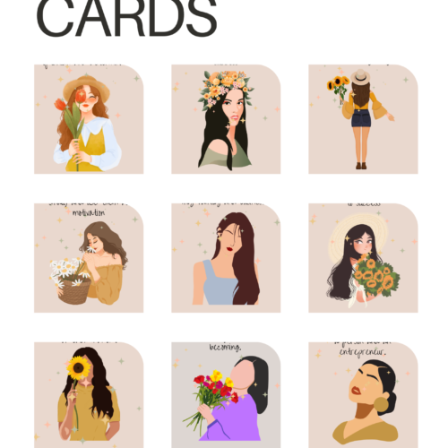Empowerment Affirmation Cards for the Busy Mom and Entrepreneur (printable/digital 10 pieces)